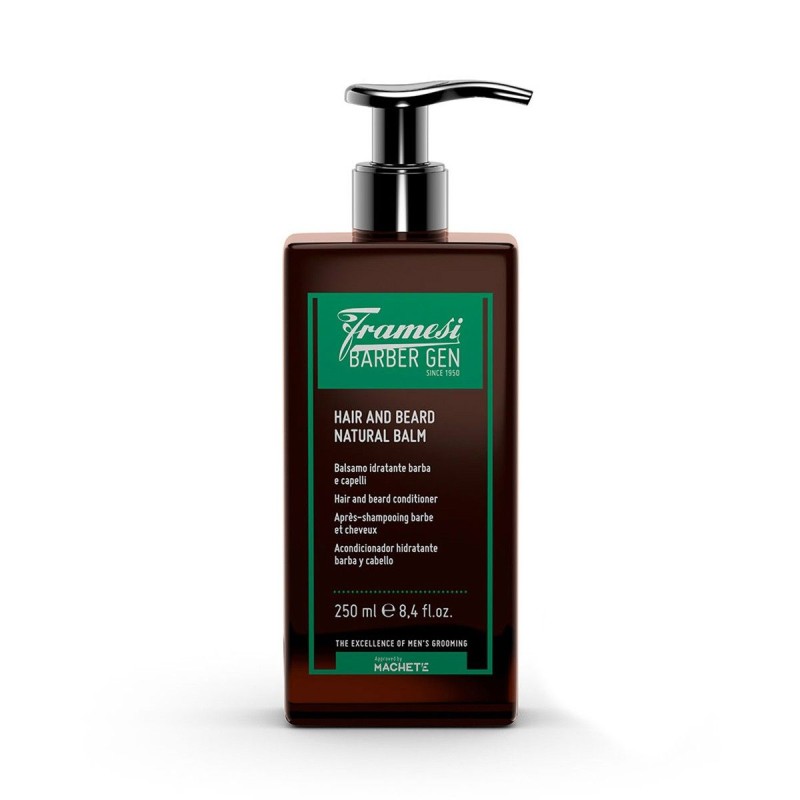 HAIR AND BEARD NATURAL BALM 250 ML / فرامسي باربار جن مرطب طبيعي للشعر واللحية 250مل