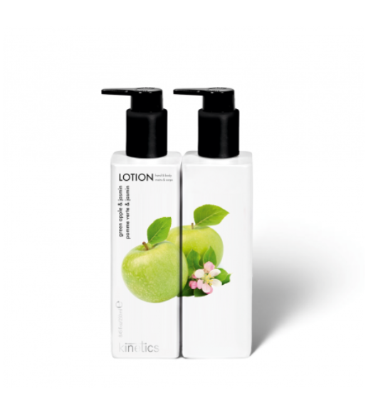Kinetics Hand&Body Lotion Green Apple & Jasmin 250ml / كينيتكس لوشن لليدين والجسم التفاح الأخضر والياسمين 250 مل