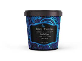 MOROCCAN BLACK SOAP 500 GRM NEELA BLUE / صابون مغربي أسود 500 جرام النيلة الزرقاء