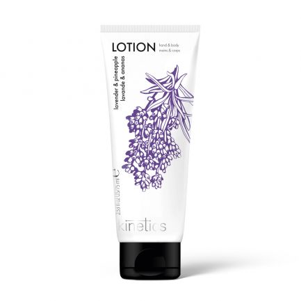 Kinetics Hand&Body Lotion Lavender & Pineapple 75ml / لوشن لليدين والجسم من كينيتيكس باللافندر والأناناس 75 مل