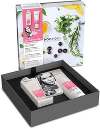 [K00168] Gift Pack 2020 Morphosis Color Protect (Sh + Cond + Eyepatch) / مجموعة الهدايا 2020 من مورفيسيس كولور بروتيكي (شامبو + بلسم + ماسك العين)